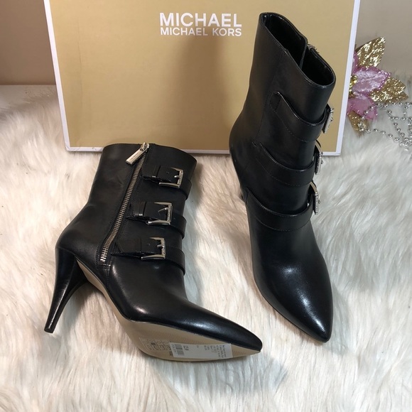 michael kors pointed toe booties
